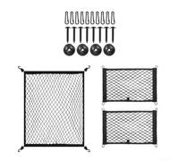 Filet d'organisation de coffre automobile compatible avec les berlines, SUV, camions et camping-cars pour un maintien sûr du chargement