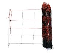 Filet double pointe Kerbl TitanLight Net Rouge 50 m x 108 cm