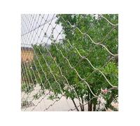 Filet en acier 304 inless pour animaux en maille PoultCa flexible pour balcon et clôture de jardin Taille personnalisable (L x l x l) 3,2 x 9,93 x 25,6 m