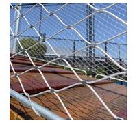 Filet en acier 304 personnalisable de 2 x 2 m et filet flexible sans danger pour les animaux pour volailles, plantes grimpantes, zoos, BirCas HeavyDu Mesh Protect