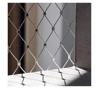 Filet en Acier Inoxydable 304 - Clôture de sécurité Robuste en métal pour Garde-Corps - Filet Anti-Cerfs Polyvalent 1,2 x 5 m (3,93 x 16,40 pi) - Protection extérieure re