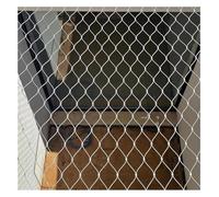 Filet en Acier Inoxydable Durable et Flexible - Barrière de sécurité pour poulailler et Protection antichute en Haute Altitude, Filet réutilisable pour Oiseaux et Petits Animaux