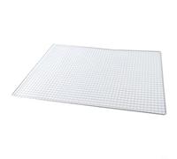 Filet en acier inoxydable pour barbecue de style japonais coréen offrant une cuisson surélevée avec une meilleure circulation de l'air pour un refroidissement plus rapide (cadre 3,4 cm, 60 x 40 cm)