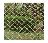 Filet en corde de chanvre imperméable et robuste pour escalade, cargaison, jardin et décoration de plafond - Filet de sécurité polyvalent, filet de sécurité polyvalent, filet mural photo, filet de