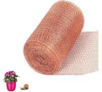 Filet en Cuivre,Maille De Cuivre,Grillage Anti Rongeur,Ruban de Cuivre Contre Les Escargots,Maille Cuivrée Flexible,pour la Maison Le Jardin la Lutte Antiparasitaire Rongeur Escargot,12,7cm x 300cm