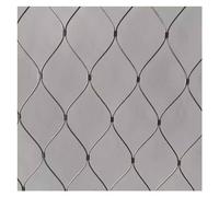 Filet en maille en acier inoxydable 304 pour plantes grimpantes - 12 cm/2 mm - Filet flexible et durable - 1,2 x 26 m - Pour utilisation agricole