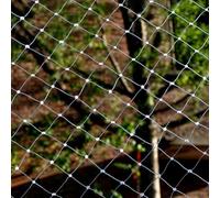 Filet en nylon for le jardinage Filet robuste for plantes/arbres fruitiers/serres/poules Clôtures de jardin en plastique blanc Barrières for animaux(10x10m/32.8x32.8ft)