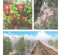 Filet en nylon pour protection des plantes de jardin, protège contre les petits animaux et les dommages causés par le gel dans divers jardins (2,5 x 6 m)