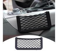 Filet en pour voiture, petite poche de rangement - Intérieur de | Accessoires pour téléphone, sac à main, chargeur, organiseur de poche