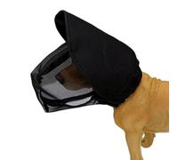 Filet en Tête De Chien - Capuche Protectrice Visage De Chiot - Protecteur Tête Chien,pour Maîtres d'animaux Dresseurs Camping Entraînement Escalade Activités De Plein Air