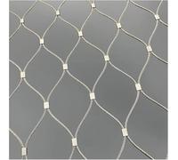 Filet flexible en acier inoxydable pour jardin, ferme et terrains de football - Filet durable en maille de 6 cm pour cages de jardin et solutions de clôture