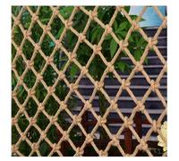 Filet Hemp Rope Net Kids Climbing Safety Tree House & Playground Protection Heavy Duty Decorative Netting 8mm Corde(8/10cm,1 * 1m)