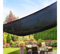 Filet Isolant Thermique Et Occultant, Filet Pare-Soleil D'extérieur, Résistant Aux Hautes Températures, Coins Renforcés, Personnalisable, Adapté À Diverses Applications(9x10m/29.5x32.8ft)