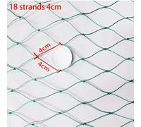 Filet Jetable à Mailles de 18 Brins et Trous de 4cm,Clôture de Jardin,Protection Contre les Oiseaux,pour Cerfs,Chats,Chiens,Fruits et Vergers - Type 18 strands of 4CM-2x10m