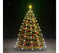 Filet lumineux pour sapin de Noël avec 210 LED blanc froid 210 cm