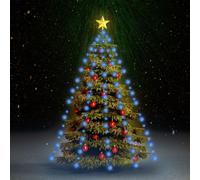 Filet lumineux pour sapin de Noël avec 210 LED bleu 210 cm