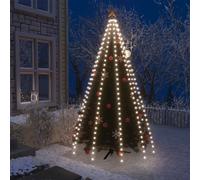Filet lumineux pour sapin de Noël avec 250 LED blanc froid 250 cm