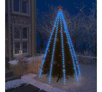 Filet lumineux pour sapin de Noël avec 400 LED bleu 400 cm
