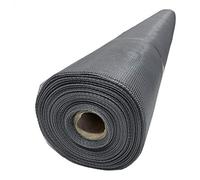 Filet moustiquaire en fibre de verre gris maille 18 x 16 rouleau 30 m Excellente qualité Idéal pour la réalisation de moustiquaires à cadre fixe