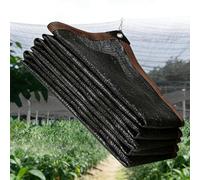 Filet Ombrage 350 x 600 cm avec Œillets, Protection UV, Respirant, Rafraîchissant Protection Solaire Extérieure Filet d'ombrage pour Serre Jardin Pergola Pet House, Noir