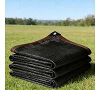 Filet Ombrage 350 x 600 cm Coupe-Vent Perméable à l'eau, avec Bordure, avec Œillets Couverture de Tissu D'Ombre pour Serre Jardin Pergola Pet House, Noir