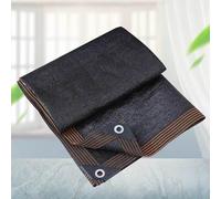 Filet Ombrage 3x4 Beige Voile d' ombrage Rectangulaire Voile d'ombrage 5x5 Filet Protection Solaire Toile d'ombrage Ajourée 3x4 Beige,black-4x4m