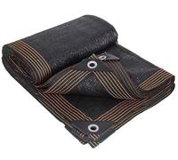 Filet Ombrage 3x4 Beige Voile d' ombrage Rectangulaire Voile Ombrage 3x4 Blanc Bache pour Pergola L'air Peut circuler vers et vers Le Bas - sans perçage,black-4x4m