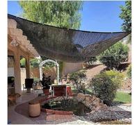 Filet Ombrage Couleur Sable Voile d'ombrage Serre Bache Pergola 4x3 Filet Anti Grele Filet Anti Chaleur Filets de Balcon Filet de Protection Contre Le Vent,black-3x2m