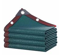 Filet Ombrage Crypté Voile Ombragé Anti-âge 90% Vert Foncé Tissu D'Ombrage Protection Solaire avec Oeillets pour La Couverture VéGéTale Jardin(4.0x14.0 m/13x45.9 ft)