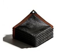 Filet Ombrage Exterieur 160 x 300 cm Coupe-Vent Perméable à l'eau, avec Bordure, avec Œillets Voile d'ombrage de Jardin pour Serre Jardin Pergola Pet House, Noir