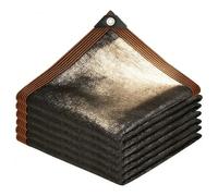 Filet Ombrage Exterieur 290 x 420 cm Coupe-Vent Perméable à l'eau, avec Bordure, avec Œillets Filet de Jardin avec Œillets pour Serre Jardin Pergola Pet House, Noir