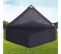 Filet Ombrage Extérieur 3x3 Bâche Anti Chaleur Toile d'ombrage Rectangulaire 3x4m Jardin des Fleurs Serre Grange ou Chenil Toit Couvre,black-3x6m