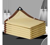 Filet Ombrage Microperforée Beige Voile ombrage Filet Protection Piscine Anti Feuilles Voile D Ombrage pergola, terrasse, Plantes, Serre, poulailler, Cour,beige-3x5m