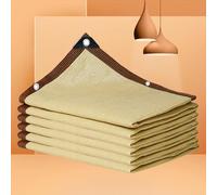 Filet Ombrage Pergola Beige Bâche Anti Chaleur Toile Ombrage Extérieur 3x4 Voile D Ombrage 3x4m pour Fleurs, Pelouse, Extérieur, Pergola, Terrasse,beige-5x5m