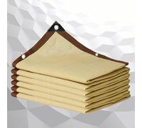 Filet Ombrage Serre Voile d'ombrage Rectangulaire Toile d'ombrage Imperméable Beige 3x4 Rideau pour Pergola Tente D'ombrage Tissu,beige-4x8m