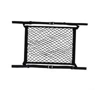 Filet Organisateur Dossier Siège pour voiture 50x40cm Maille Élastique | Tissu et nylon léger compatible sièges pour avant arrière côté coffre installation pour facile sangles ajustables