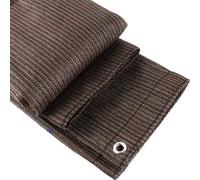 Filet pare-soleil, anti-UV, protection visuelle, couleur café, 2mx4m