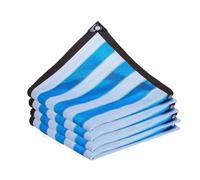 Filet Pare-Soleil en PEHD for Jardin, Protection UV, pergola extérieure, Couverture Solaire, auvent de Piscine, Voile d'abri de Jardin, ombrage à 90%(Blue White,2x3)