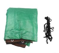 Filet pare-soleil en polyéthylène pour jardin, piscine, balcon - Filet anti-auvent offrant de l'ombre et une protection contre le soleil pour un confort extérieur (3 x 4 m)