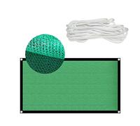 Filet Pare-Soleil Vert avec Longue Corde, Couverture Pare-Soleil ventilée, résistante au Soleil, pour Jardin extérieur, Balcon, arrière-Cour, Piscine