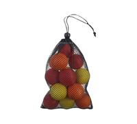 Filet pour balles de golf | Sac pliable multifonction en maille | Filet noir pour terrain de conduite, terrain d'entraînement, rangement portable pour terrain de golf