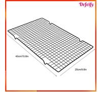 Filet pour barbecue - AKOZON - Rectangle - Conception en arc - Métal robuste - 40 x 25 cm