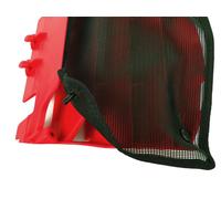 Filet pour cache-radiateur POLISPORT noir adaptable sur KTM