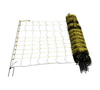 Filet pour clôture chèvre double pointe Horizont Horinetz Jaune 50x1,20 m