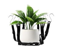 Filet pour Insertion de réglable - Crochet pour avec 8 Crochets pour Grands conteneurs | Inserts surélevés pour jardinière pour stabilité et Drainage, Parfaits pour Les