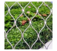 Filet pour plantes grimpantes en acier inoxydable 304 - 1,2 x 15 m - Flexible - Protection contre les chutes - Pour la sécurité extérieure - Idéal pour les jardins verticaux et les zones hautes