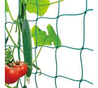 Filet pour plantes grimpantes, treillis de concombre, grimpant, plate-bande surélevée, aide à l'escalade, pour jardin, concombres, plantes grimpantes, haricots (vert, 1,8 x 5 m)