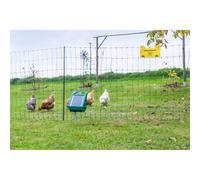 Filet pour volailles double pointe électrif Ako Premium Vert 50 m x 106 cm