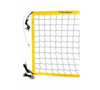 Filet Professionnel pour Beach Volleyball - 8,5 m - 9,5 m - Filet Professionnel pour Volleyball de Plage - Rouge, Bleu, Jaune - Résistant aux intempéries - Extérieur et intérieur