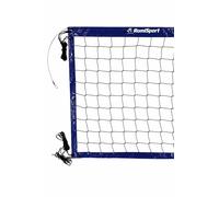 Filet Professionnel pour Beach Volleyball - 8,5 m - 9,5 m - Filet Professionnel pour Volleyball de Plage - Rouge, Bleu, Jaune - Résistant aux intempéries - Extérieur et intérieur